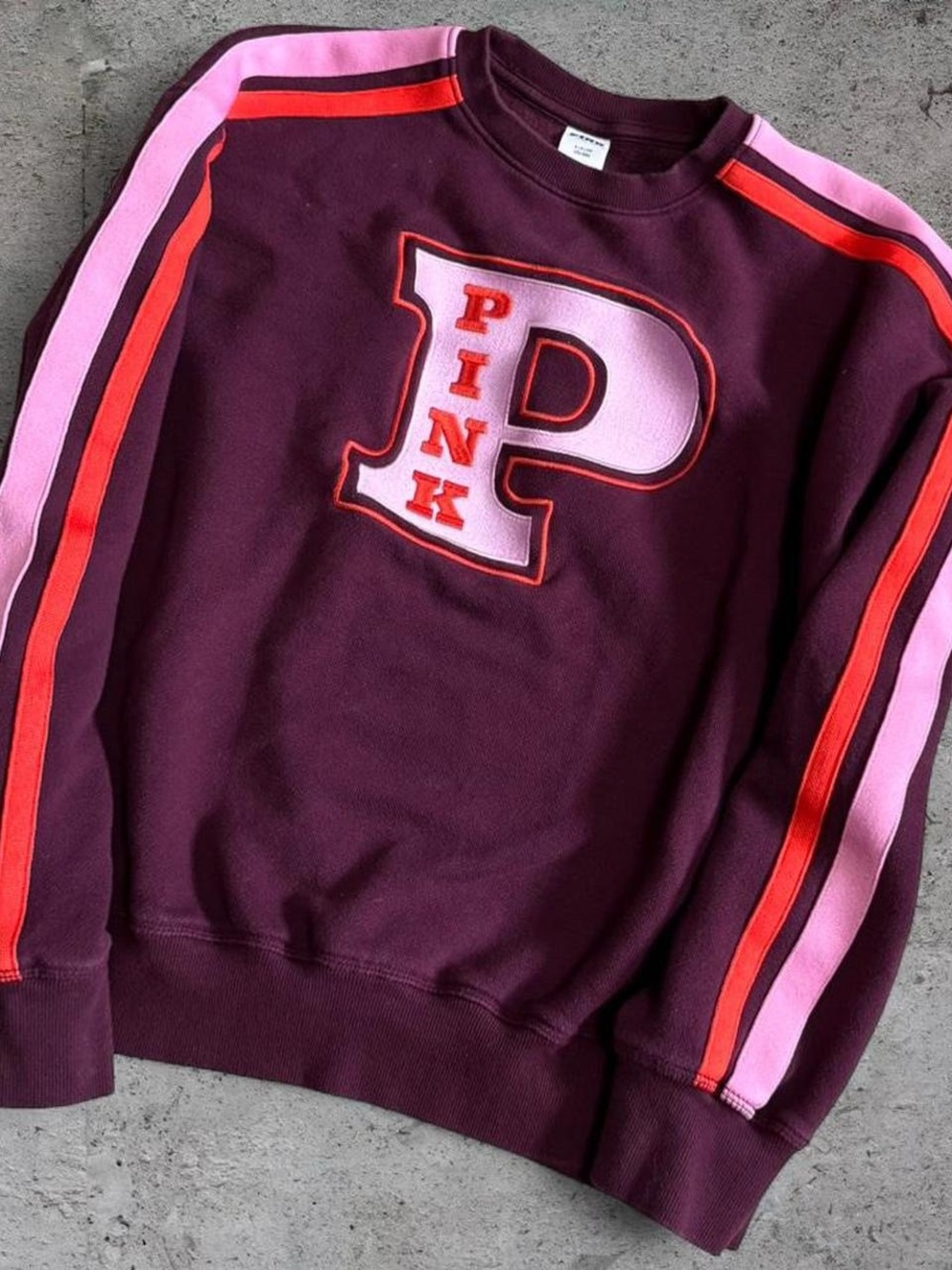 PINK Victoria’s Secret Burgundy Sweatshirt